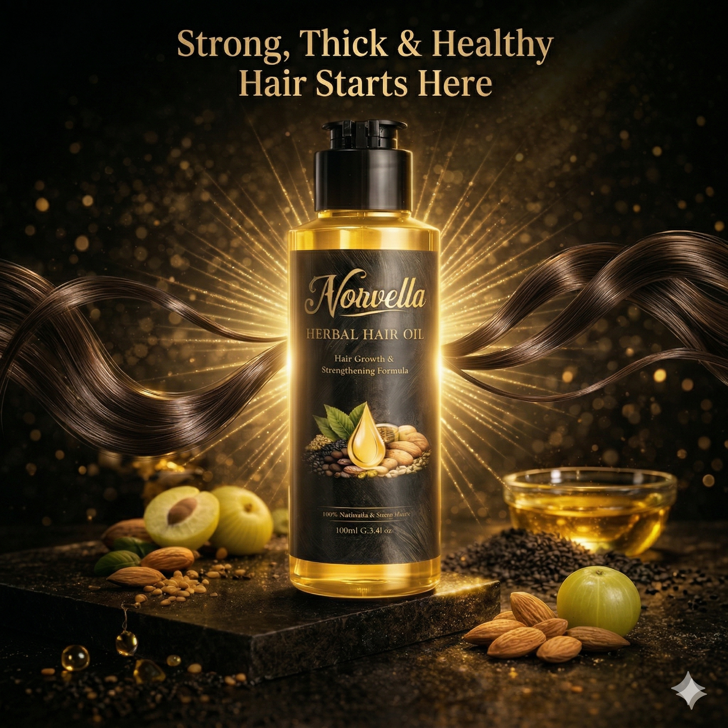 Introducing Norvella Herbal Hair Oil